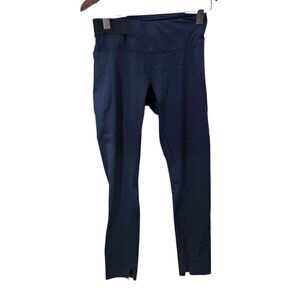 Aday Crop & Roll Leggings‎ Midnight Blue Women's Size M